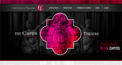 Desktop Screenshot of capitoltheatrewheeling.com